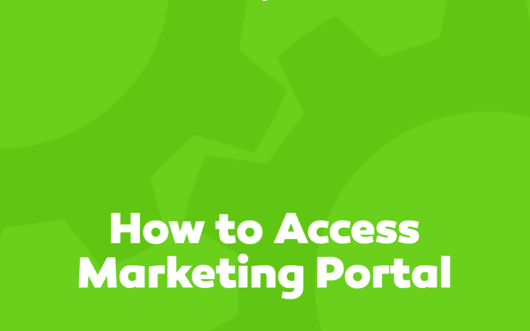 How to Access Marketing Portal